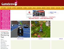 Tablet Screenshot of gamebrew.com